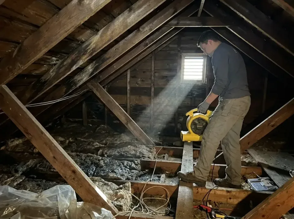 attic-water-damage-drying-proc-007 — frequently asked questions, Emergency Water Extraction & 24/7 Flood Response in Idaho